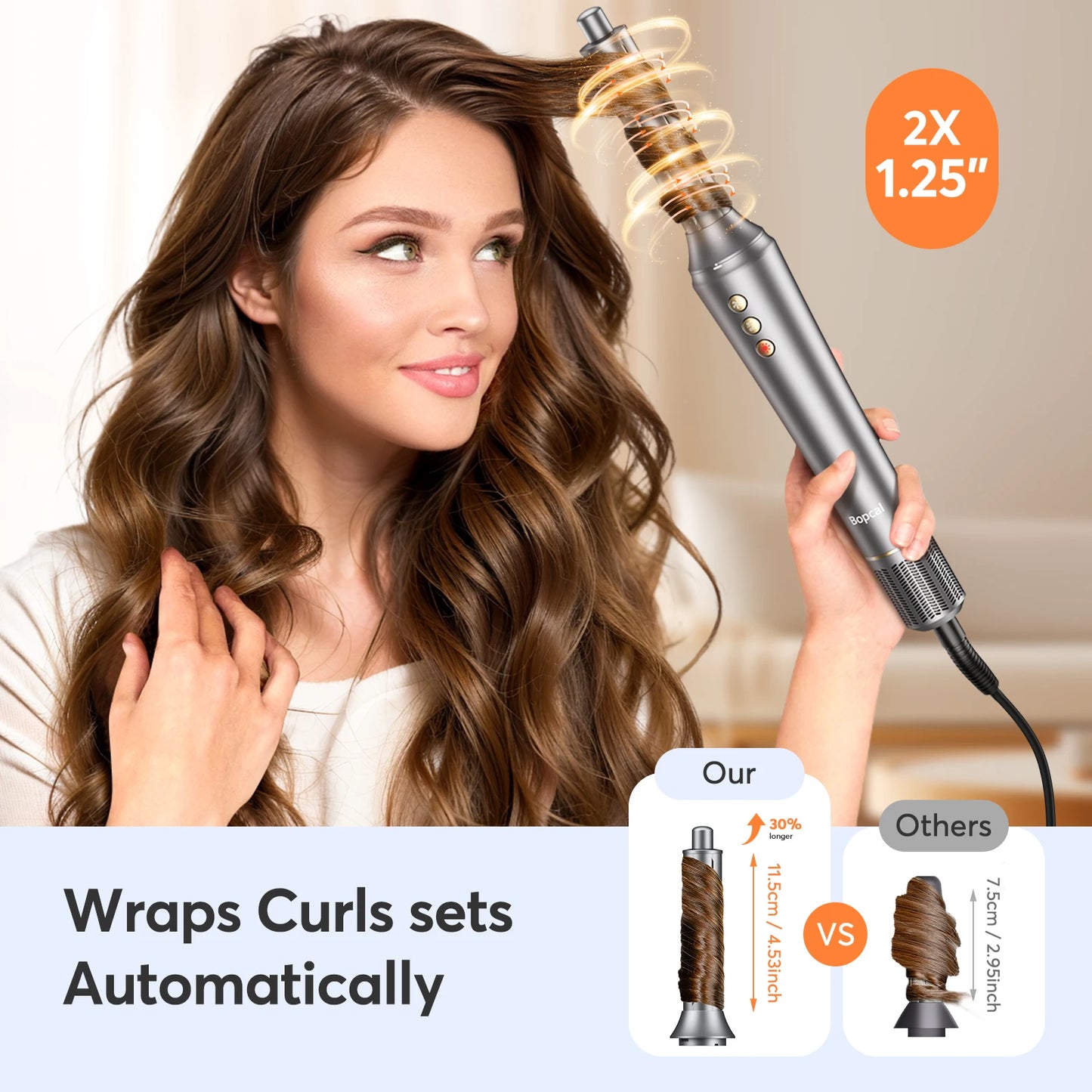 5 in 1 Multi Hair Styler Curling Iron Hair Hot Air Brush Curling High speed Hair Dryer Salon Professional Curly Hair Styler