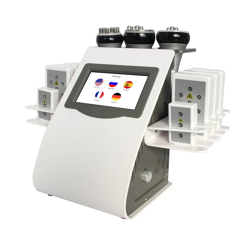 Kim 8 40k Liposuction Ultrasonic Cavitation Slimming Machine Weight Loss Wrinkle-removing Vacuum Cellulite Reduction RF For Home