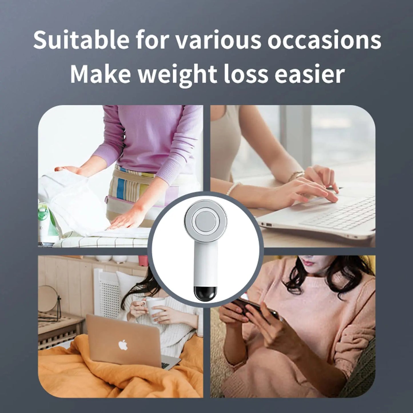 Cellulite Massager EMS & RF Radio Frequency Body Slimming Machine Fat Burner LED Therapy Lose Weig