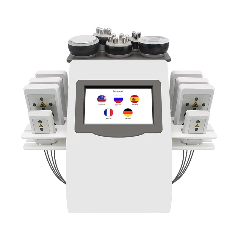 Kim 8 40k Liposuction Ultrasonic Cavitation Slimming Machine Weight Loss Wrinkle-removing Vacuum Cellulite Reduction RF For Home