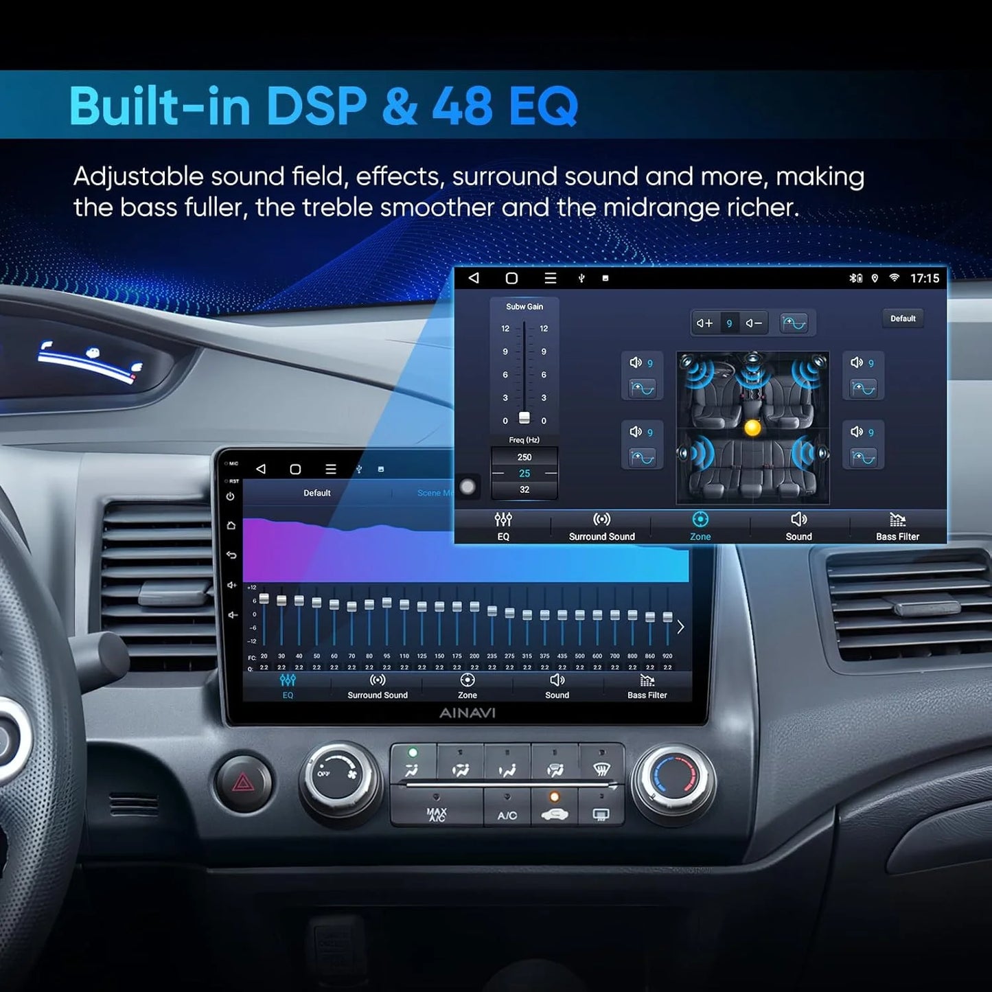 Android 14 Carplay Car Radio For Infiniti M35 2003 - 2010 NISSAN FUGA 2005 - 2010 Navigation Multimedia Player Stereo WiFi+4G BT