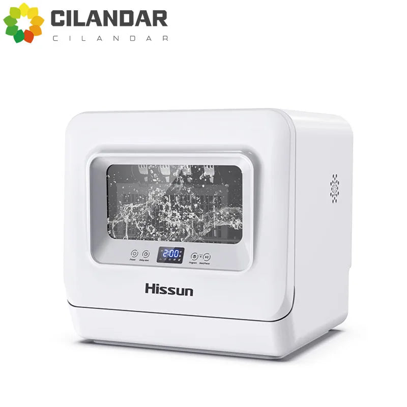 110V Cross border Export Desktop Household Non Installation Fully Automatic Dishwasher Intelligent