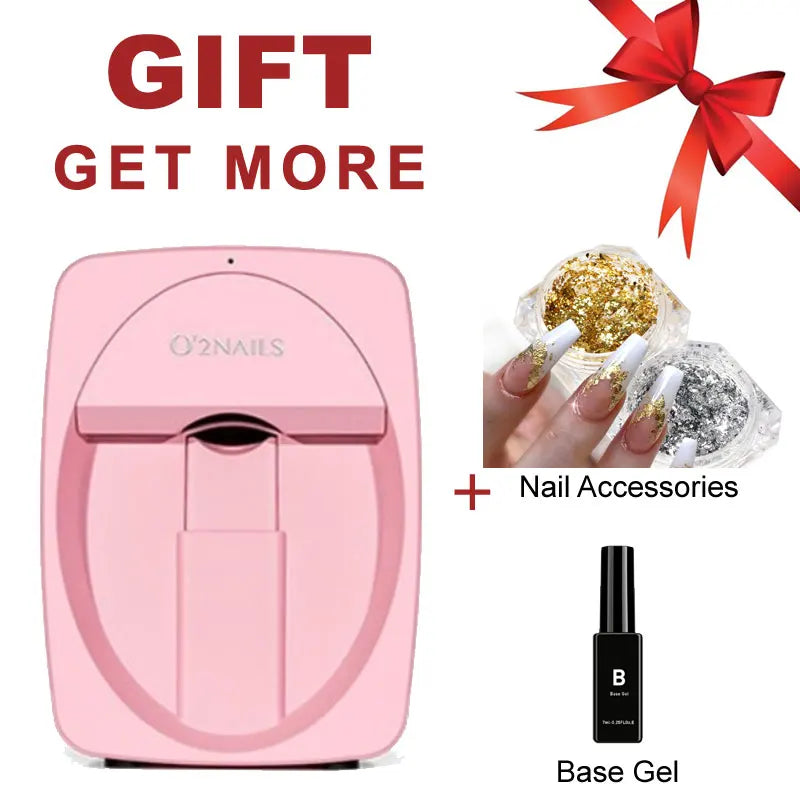 2025 3D Mobile Nail Printer M1 Pattern Digital Nail Art Printer Machine O2nails Portable H1 Nail Art Equipment From Phone