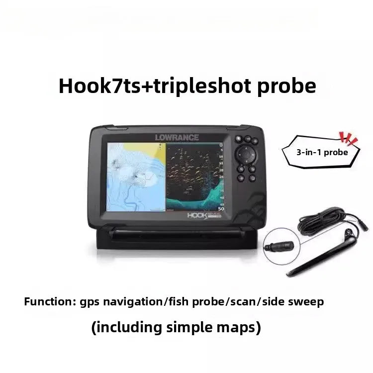 Suitable for Lawrence fish finder Luya sea fishing raft fishing sonar detector HOOK7XHOOK7TSHOOK9