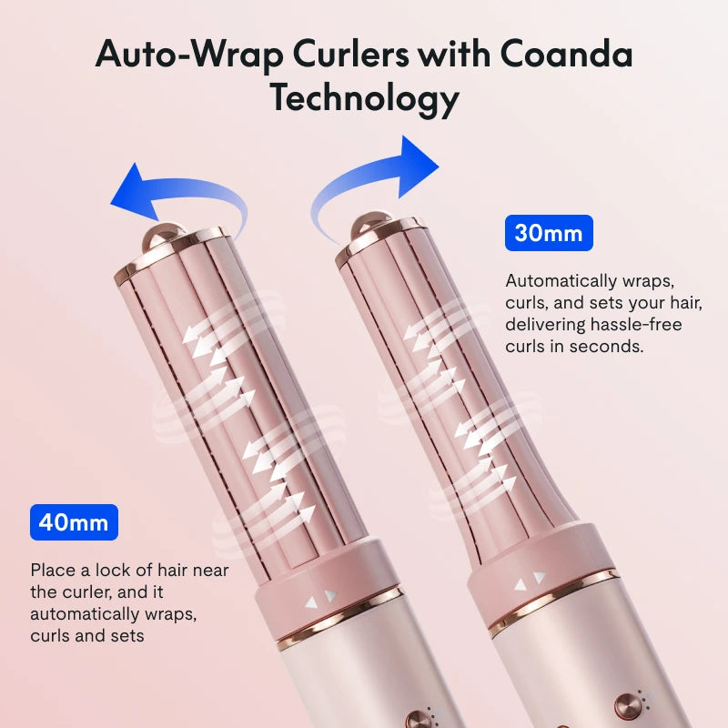 5-in-1 Multi-Functional Hair Dryer: Fast Drying, Intelligent Heat Control 600 Million Negative Ions for Frizz-Free Styling