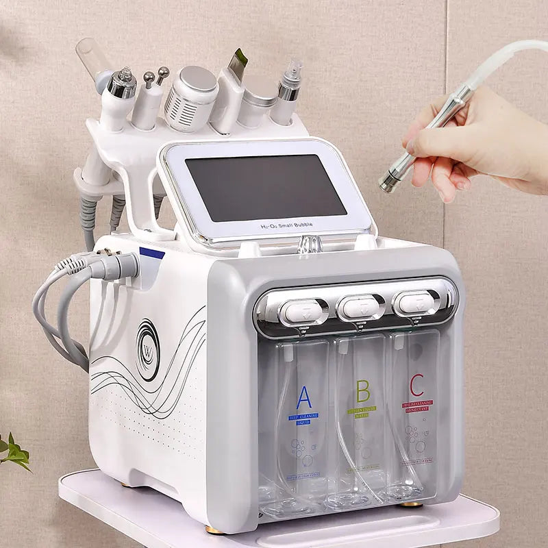 Hot selling hydro Microdermabrasion machine diamond hydra 7 in1 h202 beauty machine facial machine