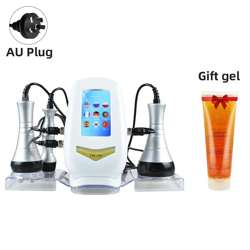 Body Slimming 40K Cavitation Ultrasonic Weight Loss Skin Rejuvenation Beauty Machine Multipolar RF Skin Tighten Anti-wrinkle