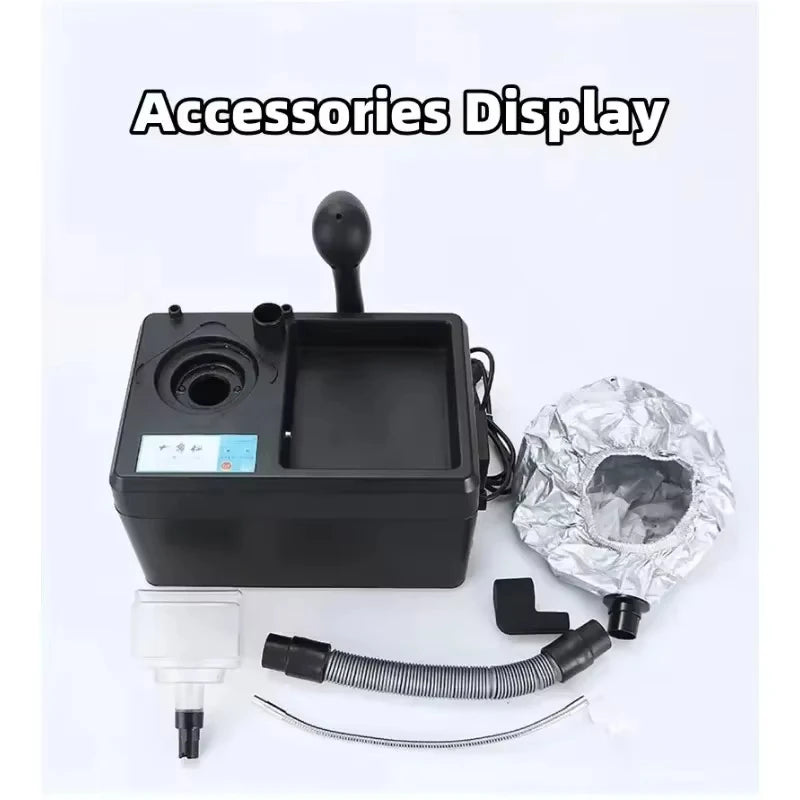 Nano Ultrasonic Hair Spa Machine Scalp Care Deep Conditioning Hair Steamer Head-Mounted Smoothing