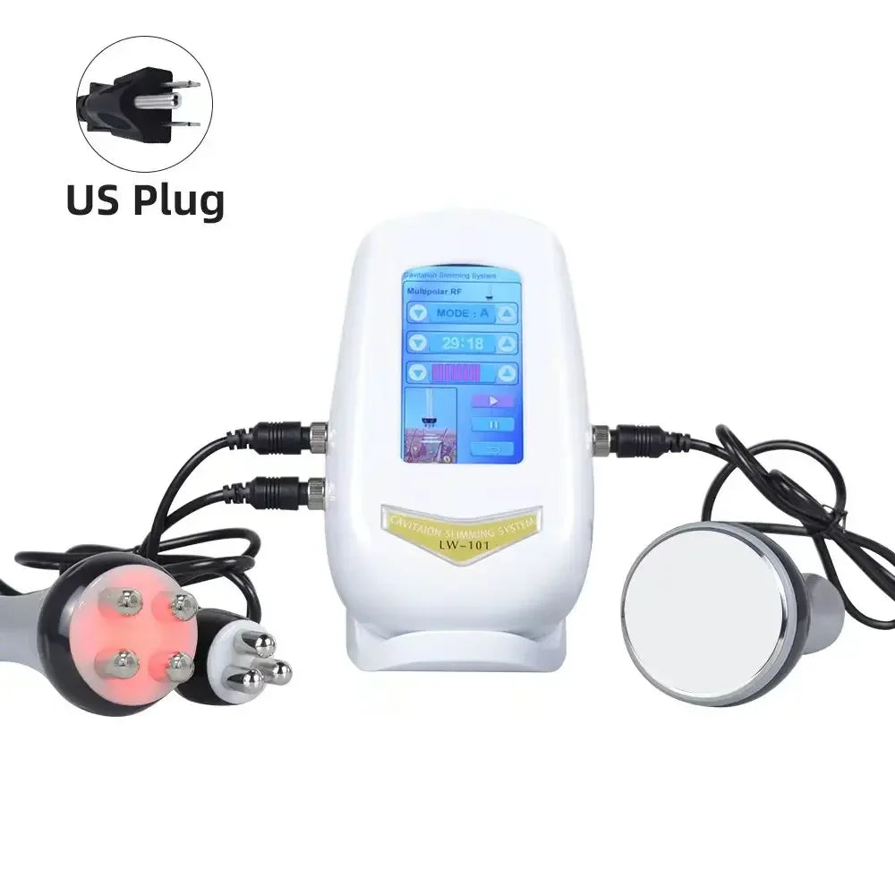 Body Slimming 40K Cavitation Ultrasonic Weight Loss Skin Rejuvenation Beauty Machine Multipolar RF Skin Tighten Anti-wrinkle