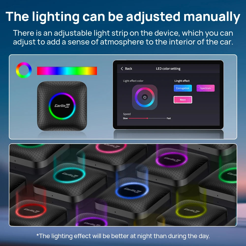 2025 CarlinKit 3 In 1 Android 13 Mini CarPlay Ai Box Android Auto Wireless CarPlay Box QCM6125 6225 8-Core For Wired AA CP Cars