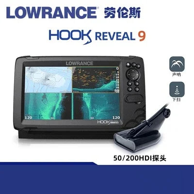 LOWRANCE Lawrence HOOK marine fish detector 7X high-definition sonar raft fishing route sub sea fishing detector