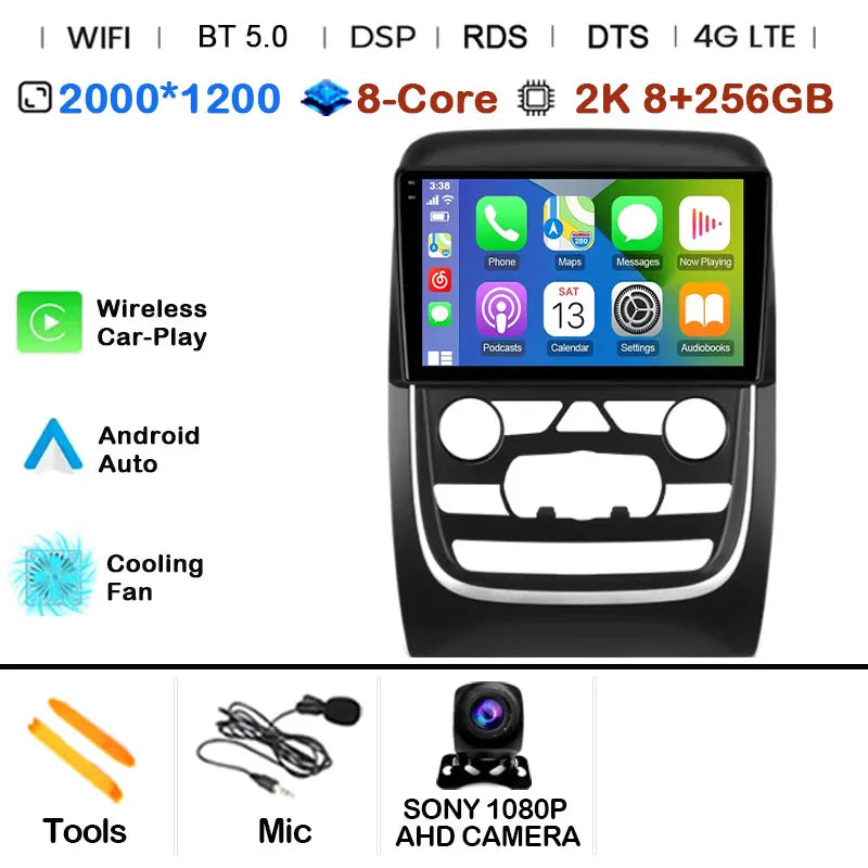 Car Radio Multimedia Video Player For Dodge Durango 3 WD 2013 - 2020 Navigation GPS Android 14 No 2din 2 din dvd 4G Carplay