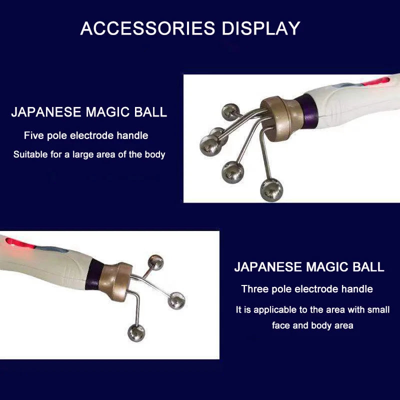Magic Ball Fascia Massage Microcurrent Face Lifting Tightening Machine Beauty Instrument Professional Skin Care Tools For Face