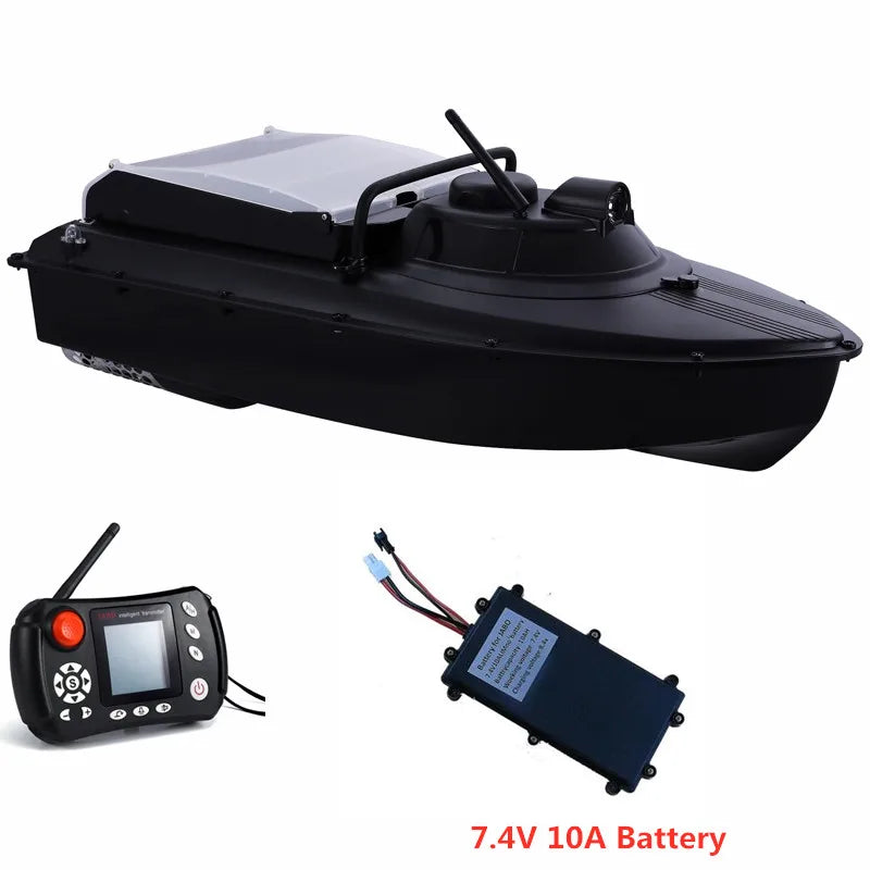 ABS Hull Remote Control Fishing Boat Auto Return Sonar Detector Fish Finder 2KG Load Hopper GPS Electronic Compass RC Bait Boat