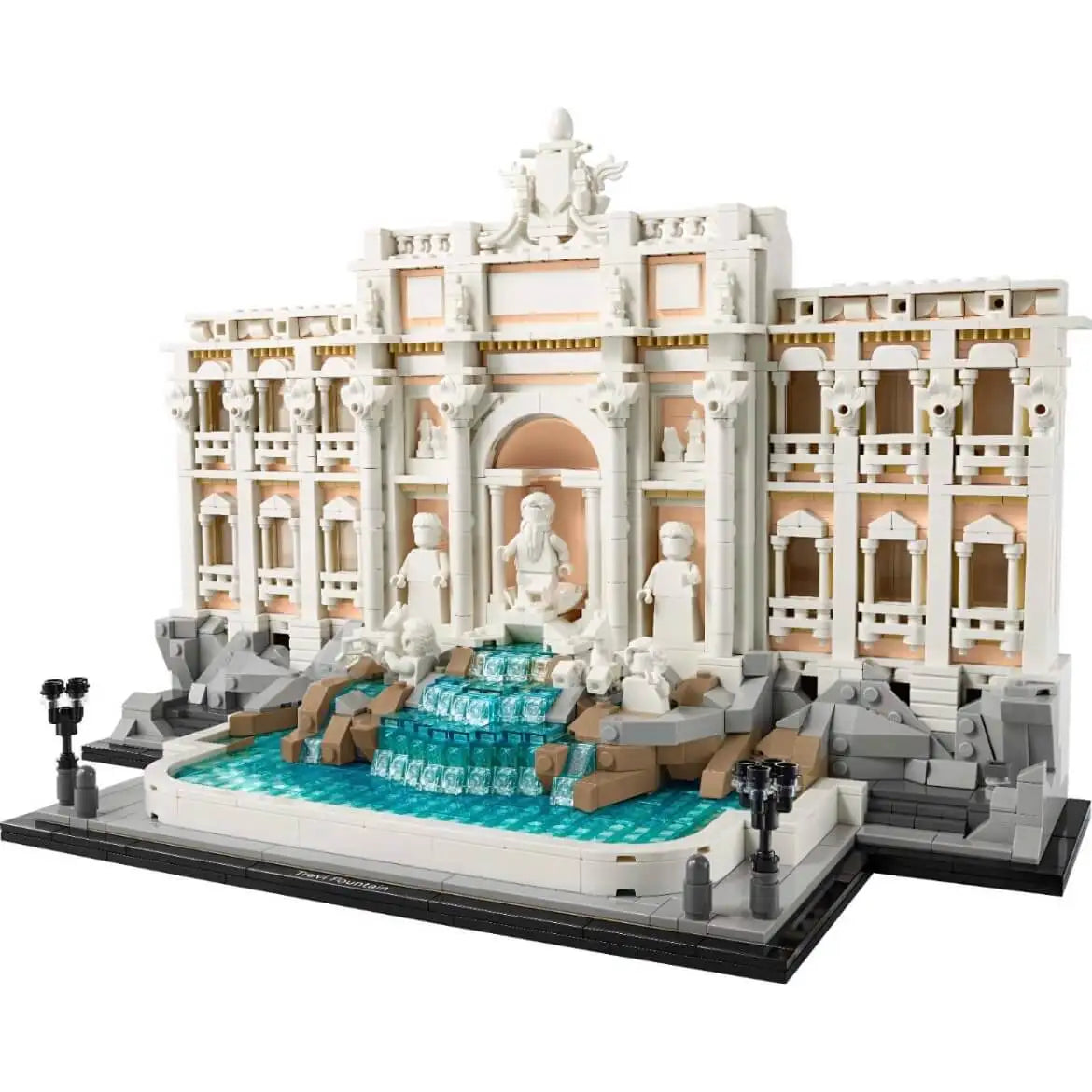 2025 New 21062 World Famous Trevi Fountain Building Model World Architecture Assembly Home Decoration Christmas Gifts