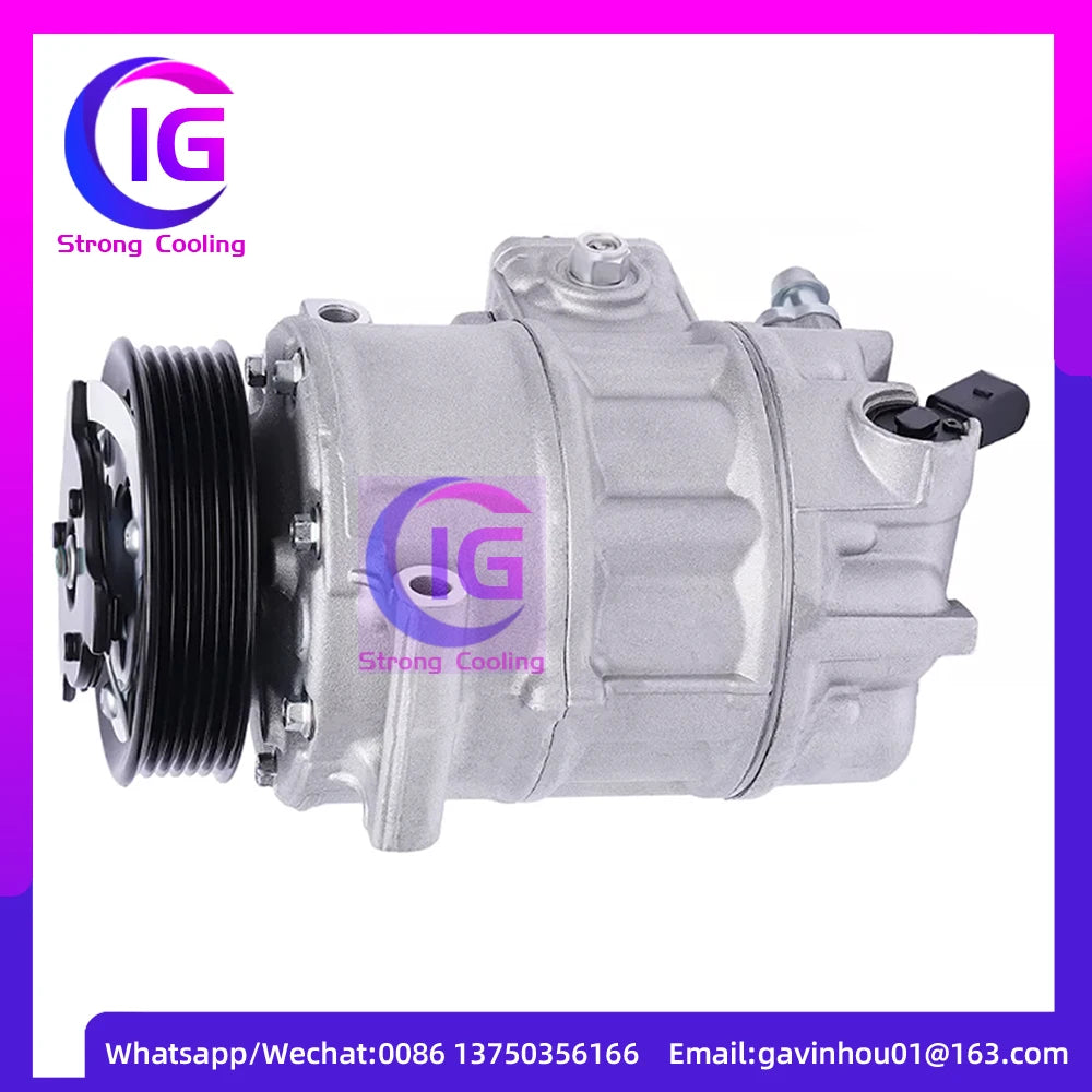 For VW Golf Jetta Passat 2005-2015 AC Compressor For Audi A3 2006-2013 1K0820859F 60-02038na