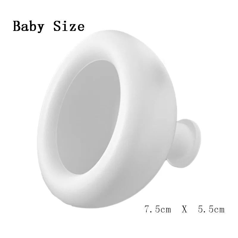 Silicone Pressure Drum Massage,Sputum Remover Cup Pressure Drum Massage Cup Chest Percussion Cup for burping Adults