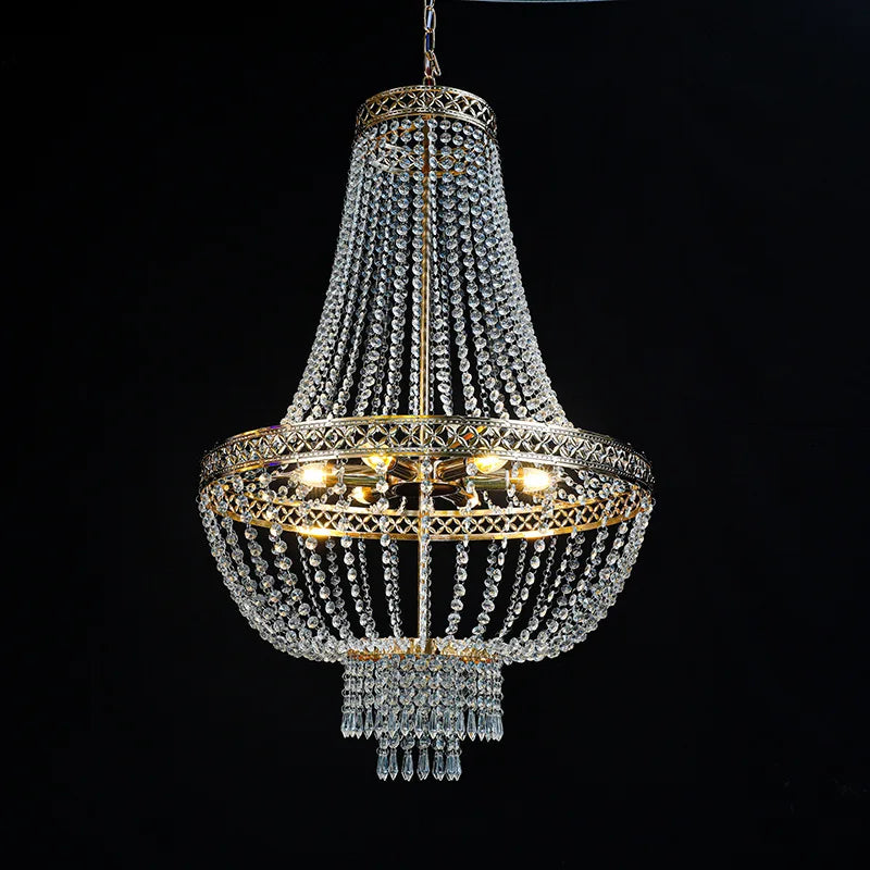Luxury Wedding Party Decor - Chandelier Centerpiece, Decorative Lights & Backdrop for Events