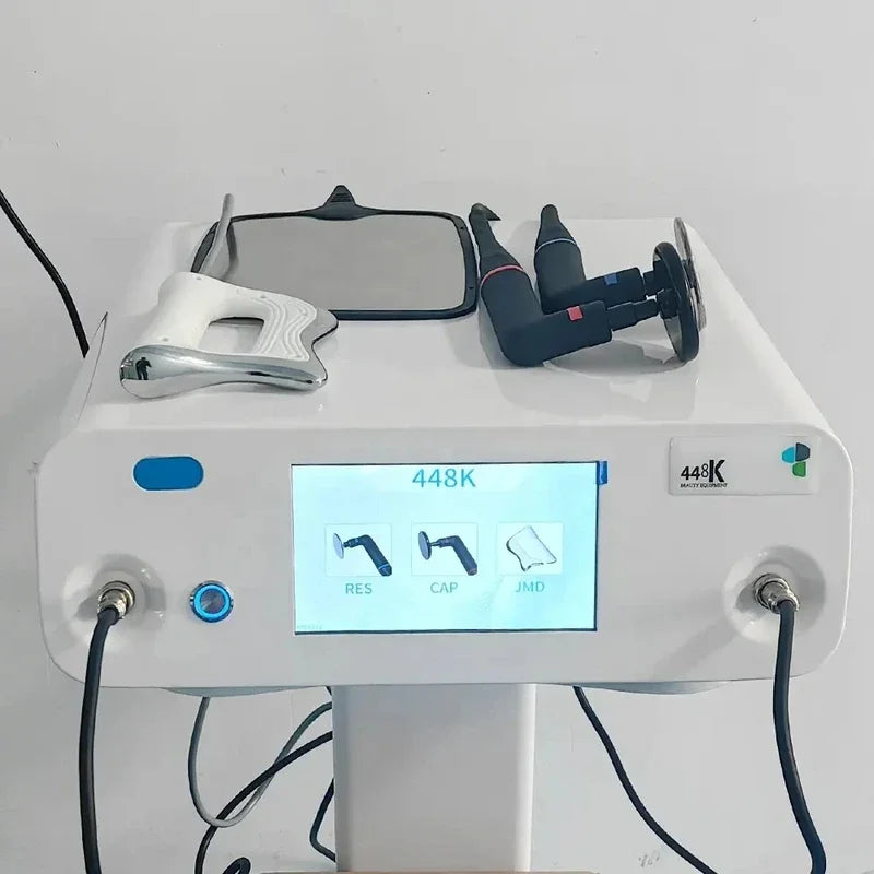2025 448Khz Tecar CET RET JDM Pain Relief Physical Therapy Machine Diatermia Body Shaping Fat Reduction Skin Tightening Machine