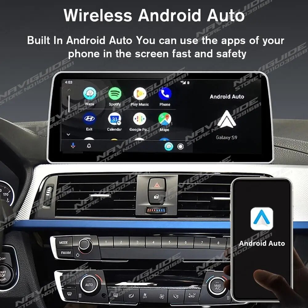 BMW 10.25'' Android 12 Carplay Radio For BMW X5 E70 X6 E71 2008-2013 CCC CIC Head Unit Display Screen Multimedia Player
