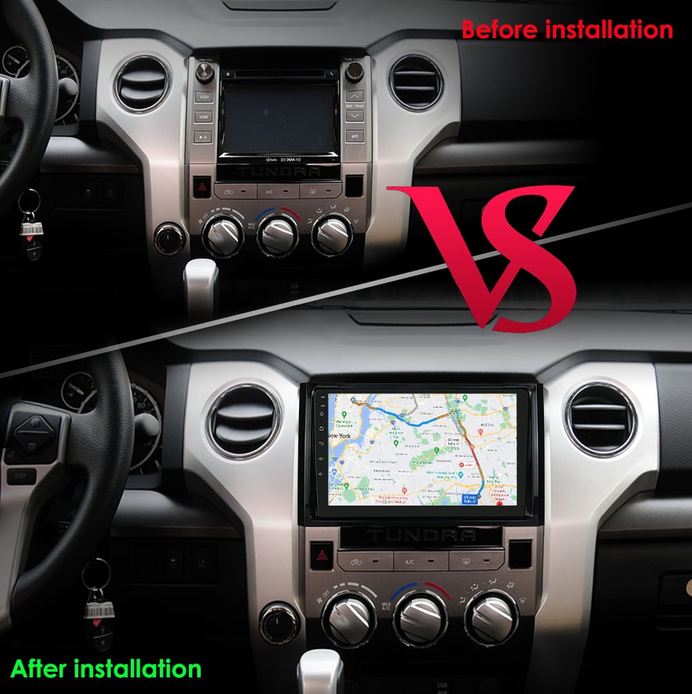 Toyota Android Head Unit 9" Touch Screen Android 13 Apple Carplay 4+32GB Car Stereo Radio Head Unit GPS Navigation Player For Toyota Tundra XK50 2014 2015 2016 2017 2018 2019 2020 2021