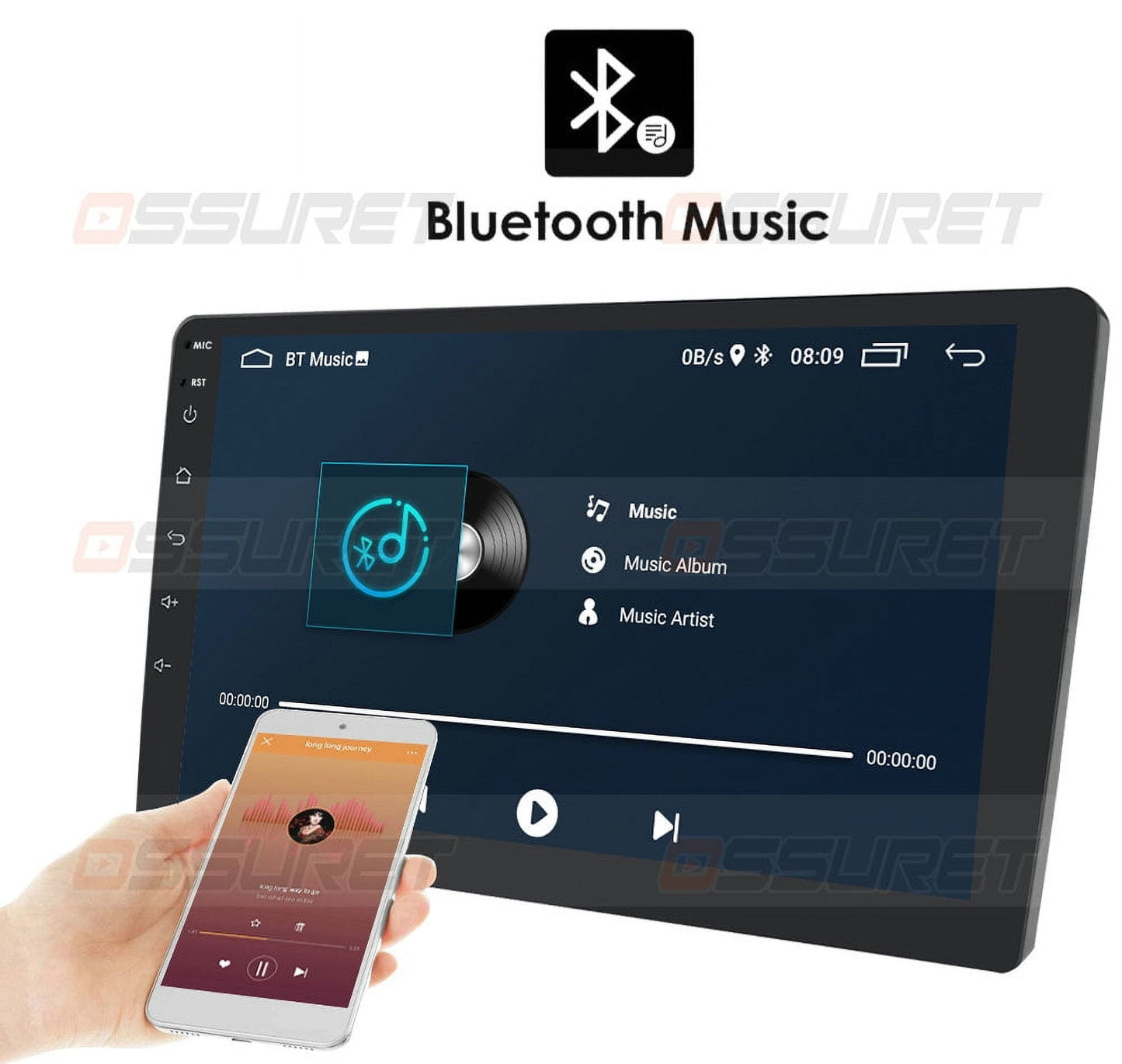 Toyota Android Head Unit   For Toyota Camry 2015 2016 2017 Apple Carplay Android 12 Wifi GPS Navigation 2+32GB Auto Car Stereo Radio Head Unit Player