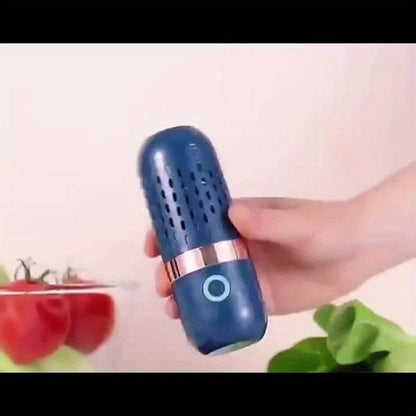 Ultrasonic Fruit and Vegetable Purifier, USB Rechargeable 3000mAh Lithium Battery, ABS Material, ≤