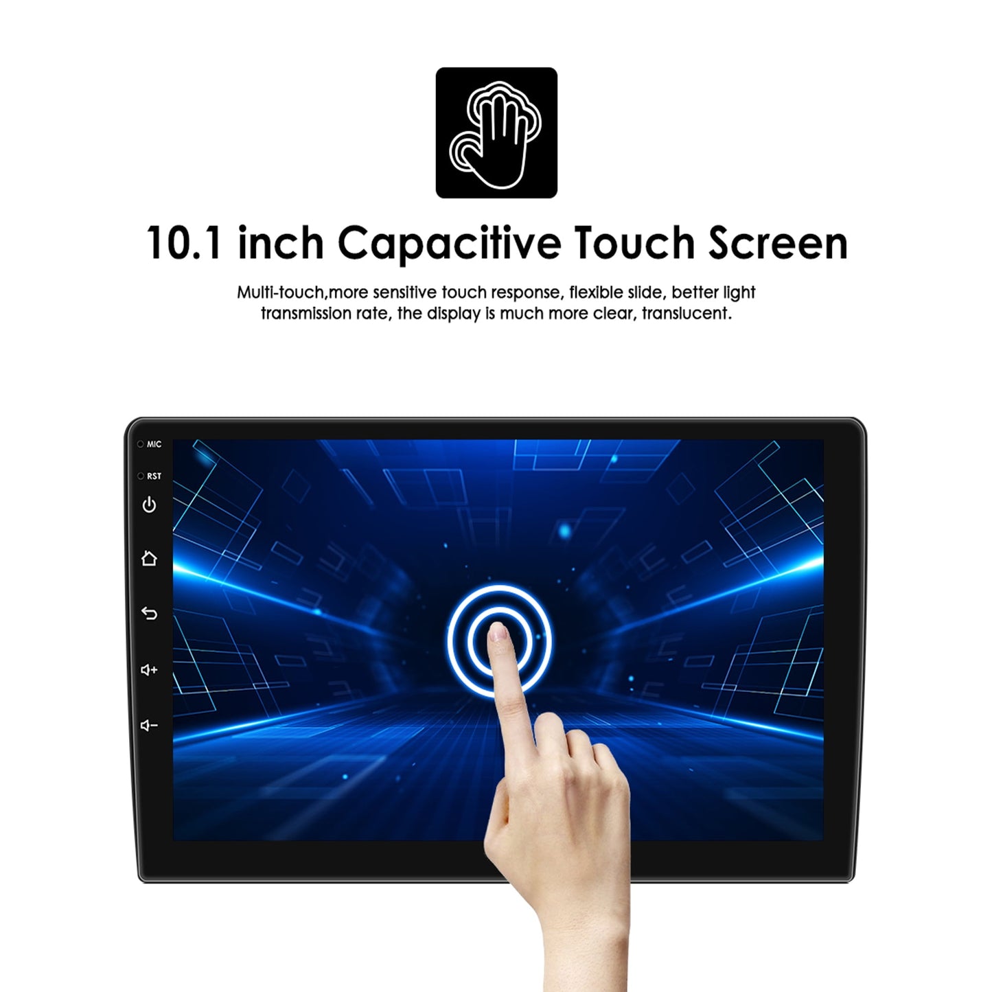 Toyota Android Head Unit   Apple Carplay Android 13 Bluetooth 2+32GB Wifi RDS 10.1" Touch Screen Car Stereo Radio Head Unit GPS Navigation Player For Toyota Camry 2015 2016 2017