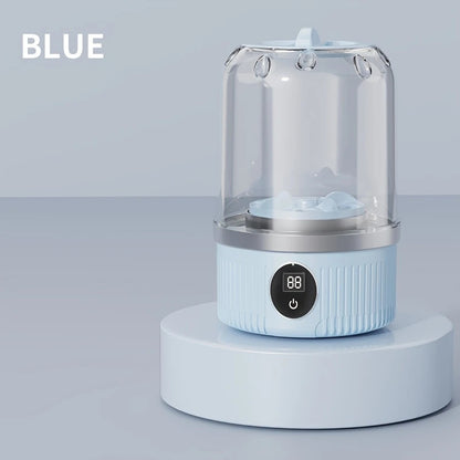 Portable Mini Washing Machine for Underwear, Socks, and Travel - USB Rechargeable, Compact Ultraso