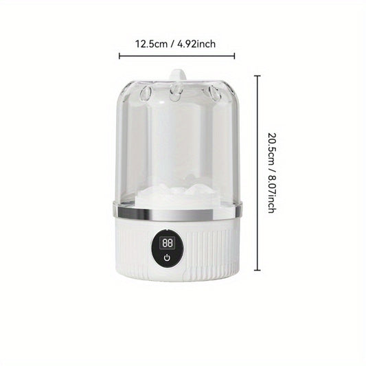 Portable Mini Washing Machine for Underwear, Socks, and Travel - USB Rechargeable, Compact Ultraso