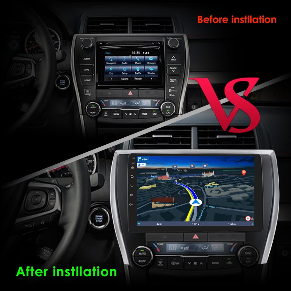 Toyota Android Head Unit   For Toyota Camry 2015 2016 2017 Apple Carplay Android 12 Wifi GPS Navigation 2+32GB Auto Car Stereo Radio Head Unit Player