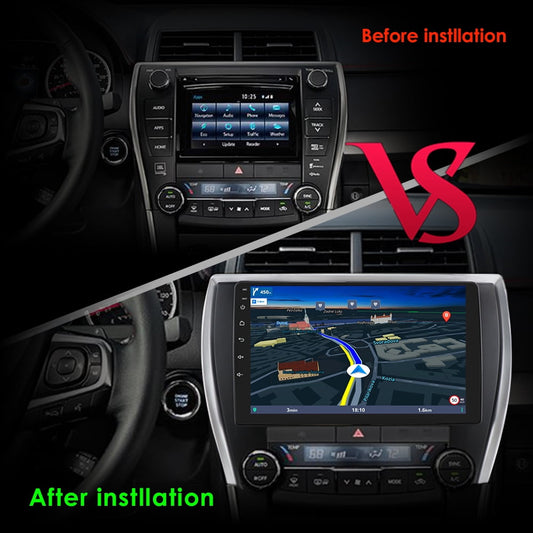 Toyota Android Head Unit   For Toyota Camry 2015 2016 2017 Apple Carplay Android 12 Wifi GPS Navigation 2+32GB Auto Car Stereo Radio Head Unit Player