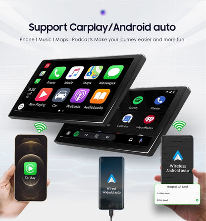 Toyota Android Head Unit   For Toyota Camry 2015 2016 2017 Apple Carplay Android 12 Wifi GPS Navigation 2+32GB Auto Car Stereo Radio Head Unit Player