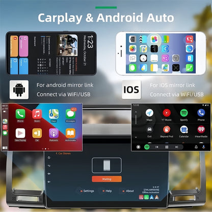 Toyota Android Head Unit   IKASEFU Android 13 Car Radio for Toyota Camry 2000-2006, 9 Inch Head Unit Car Stereo with IPS HD Touch Screen, Wireless CarPlay Android Auto, GPS, WiFi, Backup Camera, SWC, 4+64GB