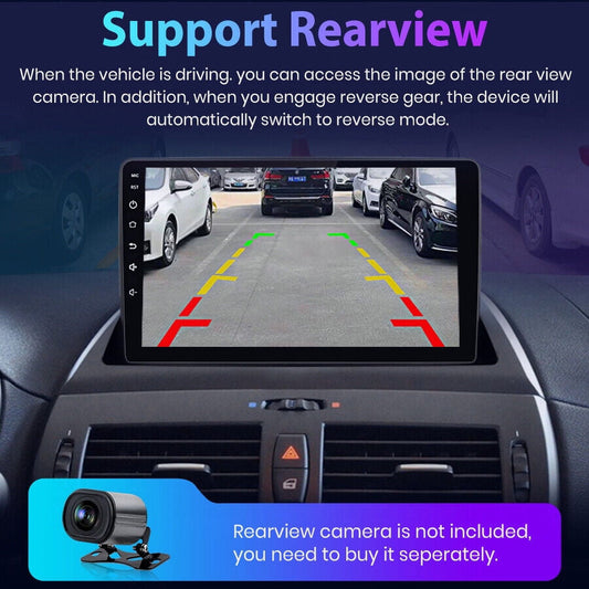 BMW     iSpchen Android 13 Car In-Dash Unit for BMW X3 E83 (2004-2012), 9" Touchscreen, Bluetooth, GPS