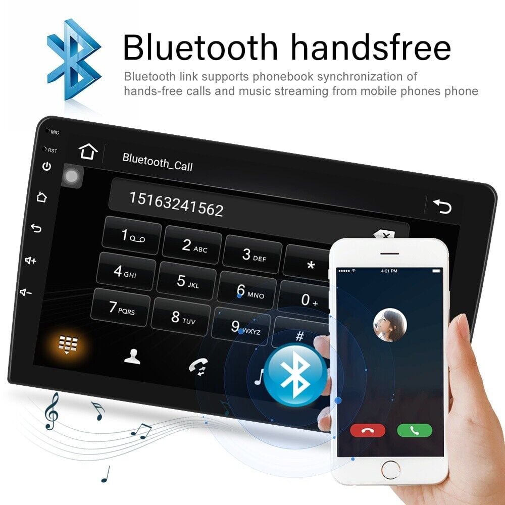 Toyota Android Head Unit   Android 13 Car Radio Stereo for Toyota Sienna 2015-2018, 9" Car Multifunctional Player Support Carplay Android Auto GPS Navigation WIFI Bluetooth Rear Camera 4GB RAM + 64GB ROM, Black