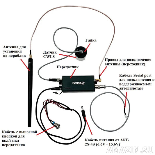 Amazin fishfinder ff777-pro-cwls (001191)