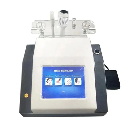 BEST 5 in 1 980nm Diode Laser Vascular Removal Machine Remove Spider Veins 980 Diode Laser Blood Vessels Removal Nail Fungus