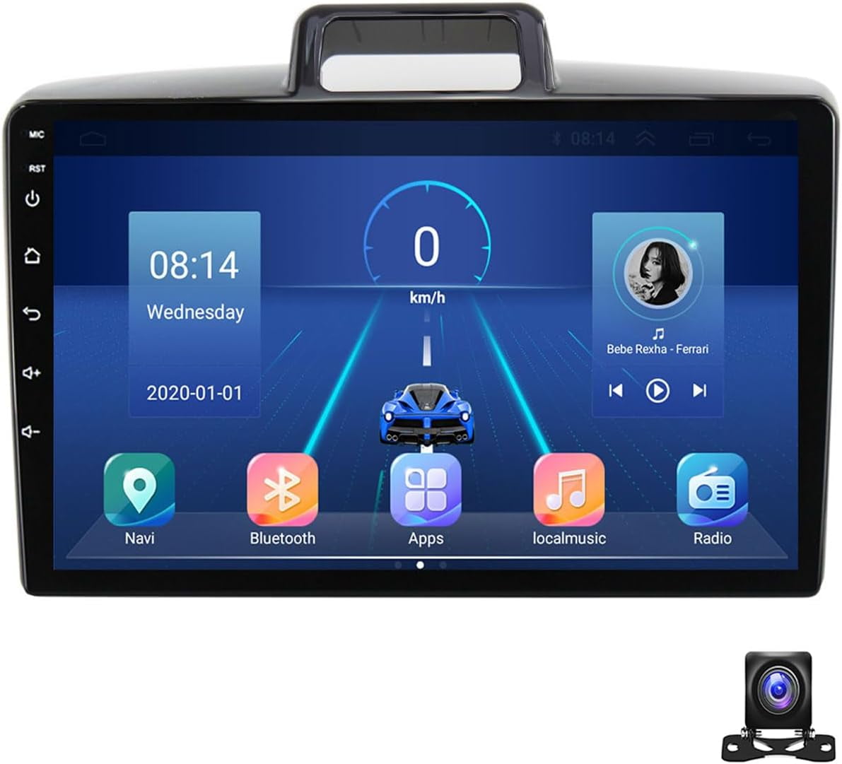 Toyota Android Head Unit   DEHIWI Android 13 Car Stereo GPS Navigation Head Unit for Toyota Corolla Axio 2015~2017 Car Radio with 720P Backup Camera Supports Bluetooth WiFi SWC FM Radio Mirror Link Carplay