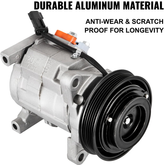 VEVOR Auto AC Compressor for Chrysler Voyager/Dodge Caravan/Plymouth Car Air Conditioning Compression System Rapid Refrigeration