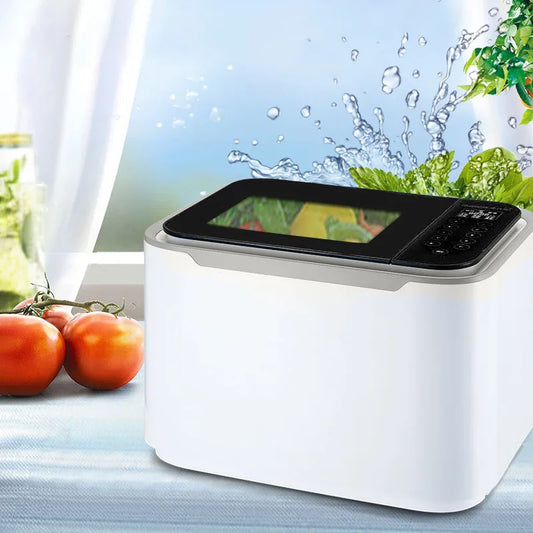 Fruit vegetable ultrasonic sterilization detoxification machine food material purifier ultrasonic