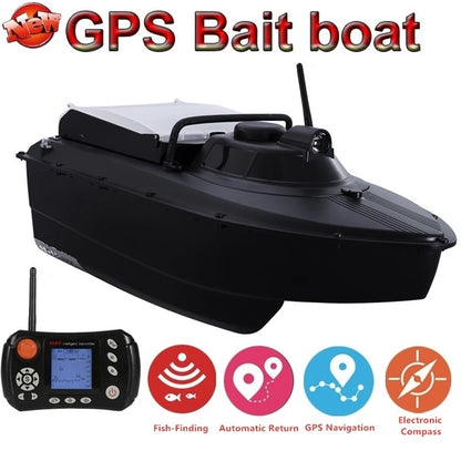 ABS Hull Remote Control Fishing Boat Auto Return Sonar Detector Fish Finder 2KG Load Hopper GPS Electronic Compass RC Bait Boat