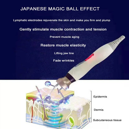 Magic Ball Fascia Massage Microcurrent Face Lifting Tightening Machine Beauty Instrument Professional Skin Care Tools For Face