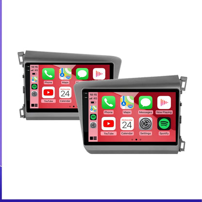 9" Android 14 Car Radio For Honda Civic RHD 2012 2013 2014 2015 Multimedia Player Carplay Auto Stereo GPS Navigation Head Unit