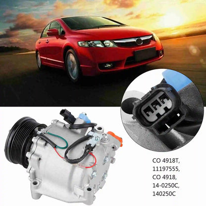 Air Conditioning A/C Compressor for   1.8L 2006 2007 2008 2009 2010 38810-RNA-A01 A/C Compressor for