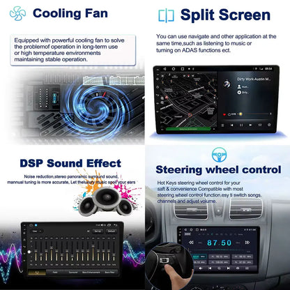 Android 15 Car Radio For Peugeot 407 1 2004 - 2011 GPS Multimedia Player Navi Wireless Carplay DSP BT Head Unit 360 Camera Video