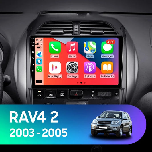 Android 15 Auto Radio For Toyota RAV4 RAV 4 2003 2004 2005 DSP Carplay GPS Navigation Multimedia Video Player Stereo 2din DVD