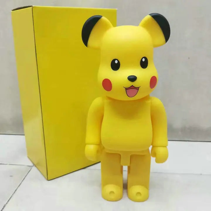Bearbrick400 cartoon bear tide doll hand-made movable model home decoration Christmas gift birthday gift collection