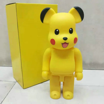 Bearbrick400 cartoon bear tide doll hand-made movable model home decoration Christmas gift birthday gift collection