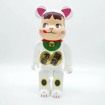 Bearbrick400 cartoon bear tide doll hand-made movable model home decoration Christmas gift birthday gift collection